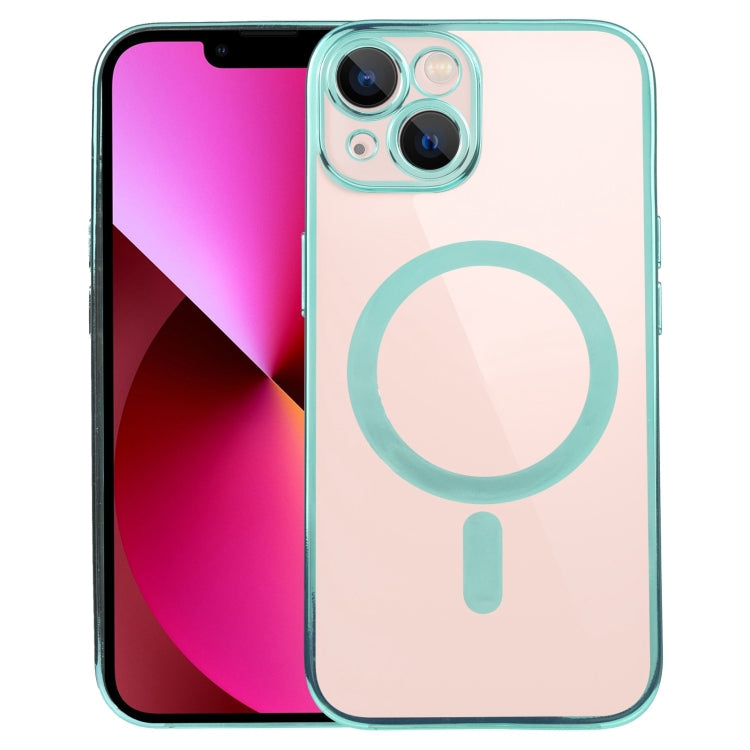 MagSafe Electroplating Straight TPU Phone Case, For iPhone 13, For iPhone 13 Pro