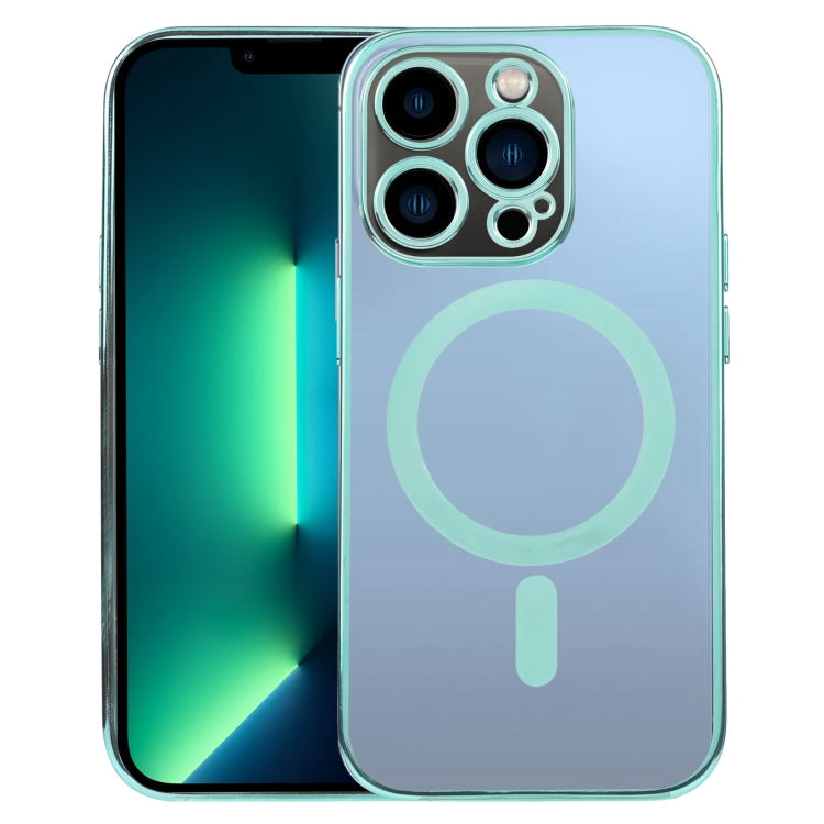 MagSafe Electroplating Straight TPU Phone Case, For iPhone 13 Pro Max, For iPhone 12