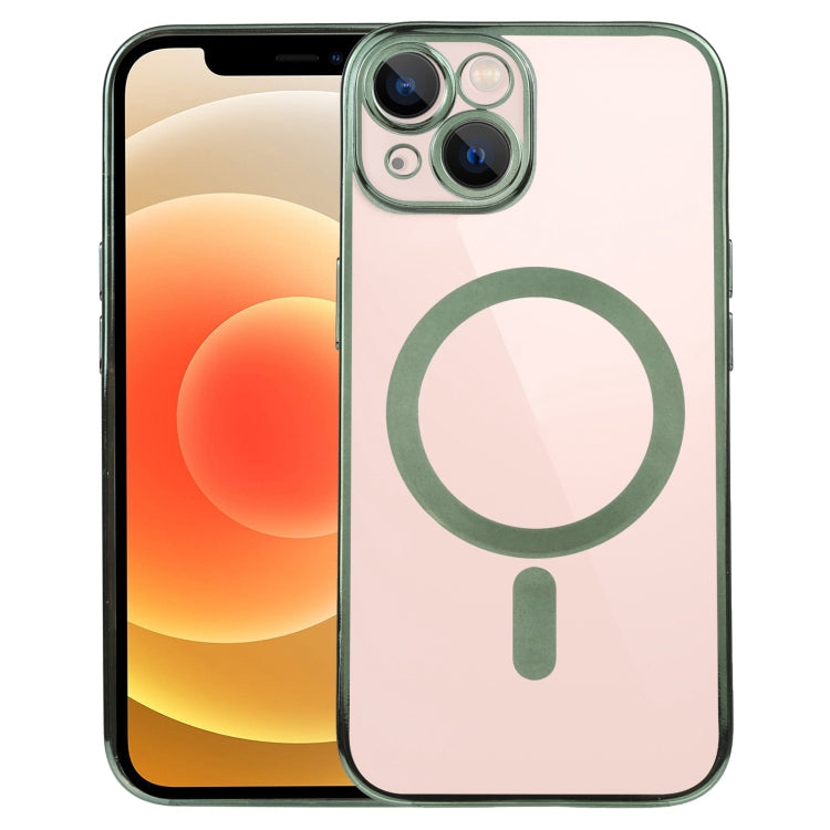 MagSafe Electroplating Straight TPU Phone Case, For iPhone 13 Pro Max, For iPhone 12