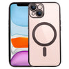 MagSafe Electroplating Straight TPU Phone Case, For iPhone 11, For iPhone 11 Pro