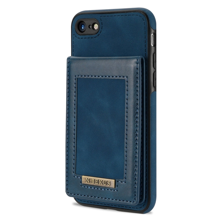 N.BEKUS Vertical Flip Card Slot RFID Phone Case, For iPhone SE 2022 / SE 2022 / 8 / 7, For iPhone 8 Plus / 7 Plus, For iPhone 11 Pro Max, For iPhone 11 Pro