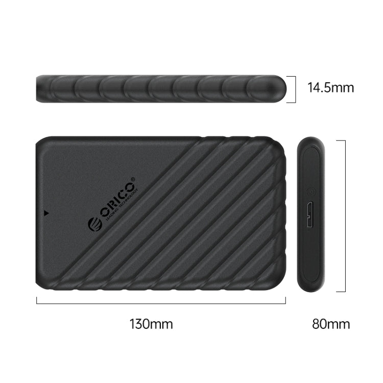 ORICO 25PW1-U3 2.5 inch External Storage Hard Drive Case, 25PW1-U3, 25PW1-C3, 25PW1C-C3