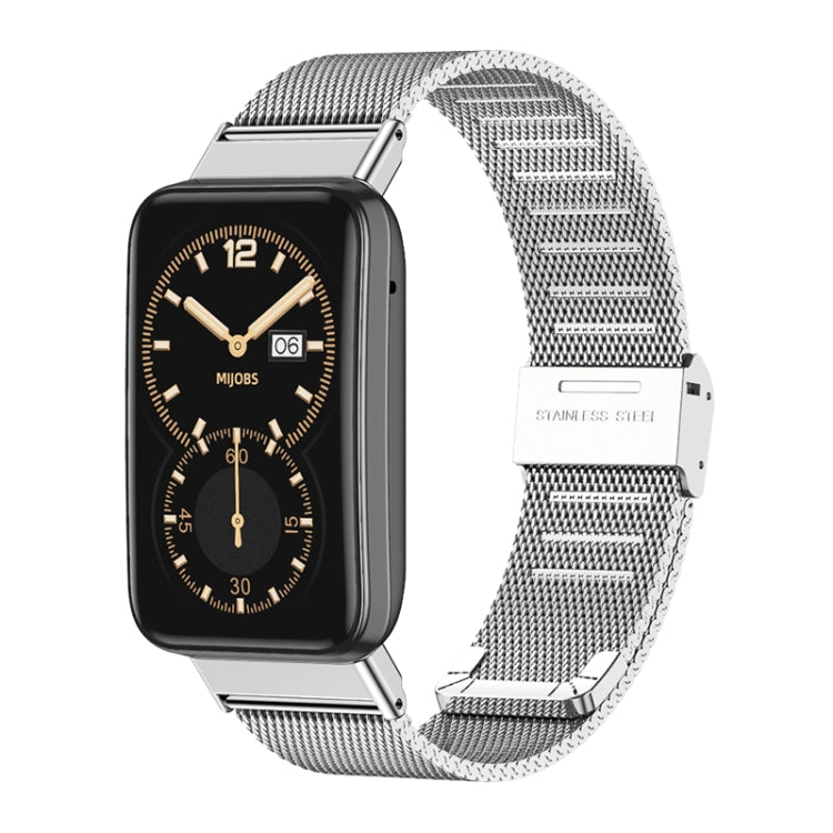 Mijobs Milan Buckle Stainless Steel Watch Band, For Xiaomi Mi Band 7 Pro