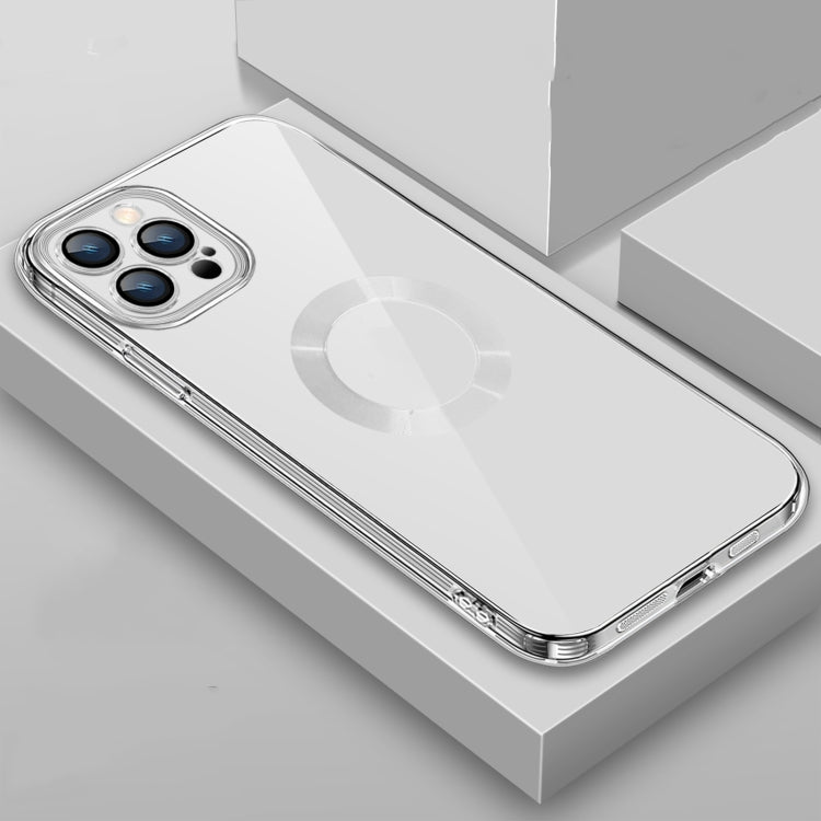 9D Plated Lens Film Clear Phone Case, For iPhone 14 Pro Max