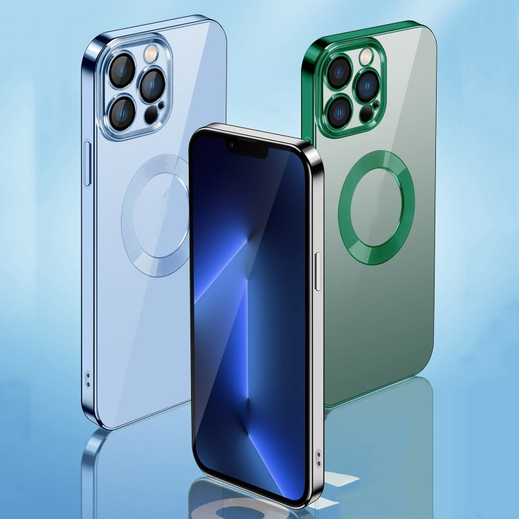 9D Plated Lens Film Clear Phone Case, For iPhone 14 Pro Max
