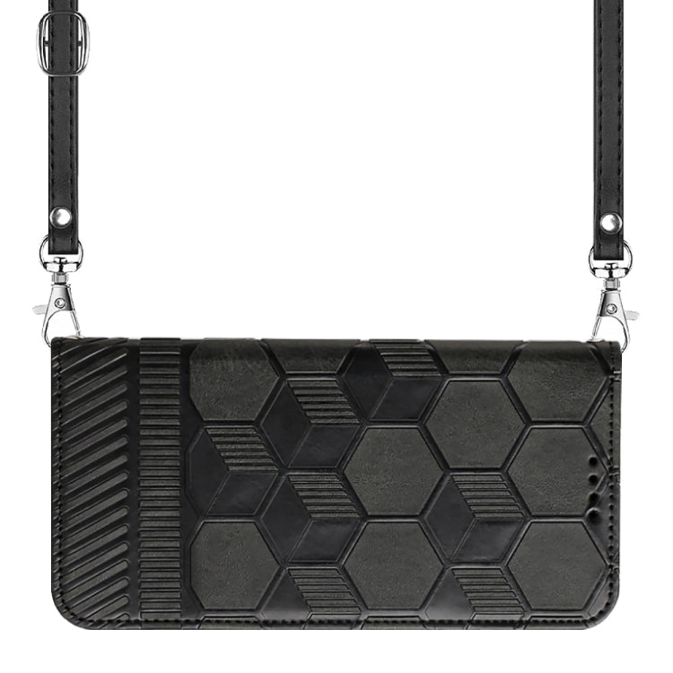 Crossbody Football Texture Magnetic PU Phone Case, For iPhone 12 Mini, For iPhone 12 Pro, For iPhone 12 Pro Max, For iPhone 13