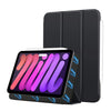 Double-sided Clip 3-fold Magnetic Smart Leather Tablet Case, For iPad mini 6 / mini 2024