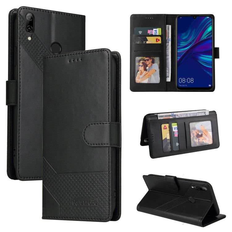 GQUTROBE Skin Feel Magnetic Leather Phone Case, For Huawei P40 Lite, For Huawei P40 Pro, For Huawei P Smart 2019, For Huawei P Smart Z
