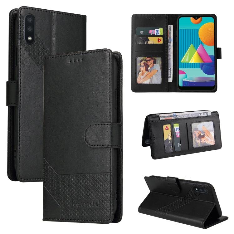 GQUTROBE Skin Feel Magnetic Leather Phone Case, For Samsung Galaxy A23, For Samsung Galaxy A02, For Samsung Galaxy A02s, For Samsung Galaxy A03s
