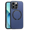 Carbon Fiber Texture MagSafe Magnetic Phone Case, For iPhone 14, For iPhone 14 Plus, For iPhone 14 Pro, For iPhone 14 Pro Max, For iPhone 13