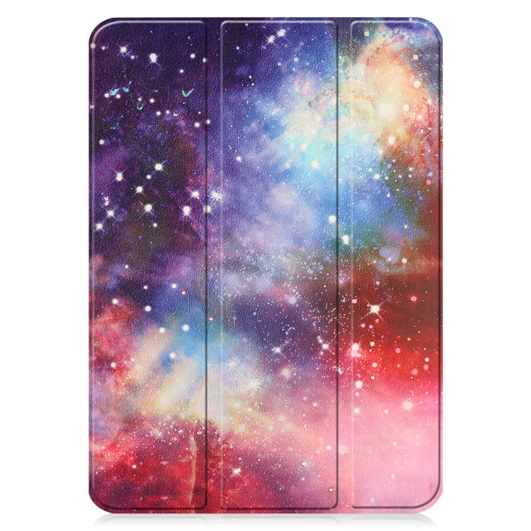 Custer Painted Leather Tablet Case with Holder, For  iPad 2025 / 2022