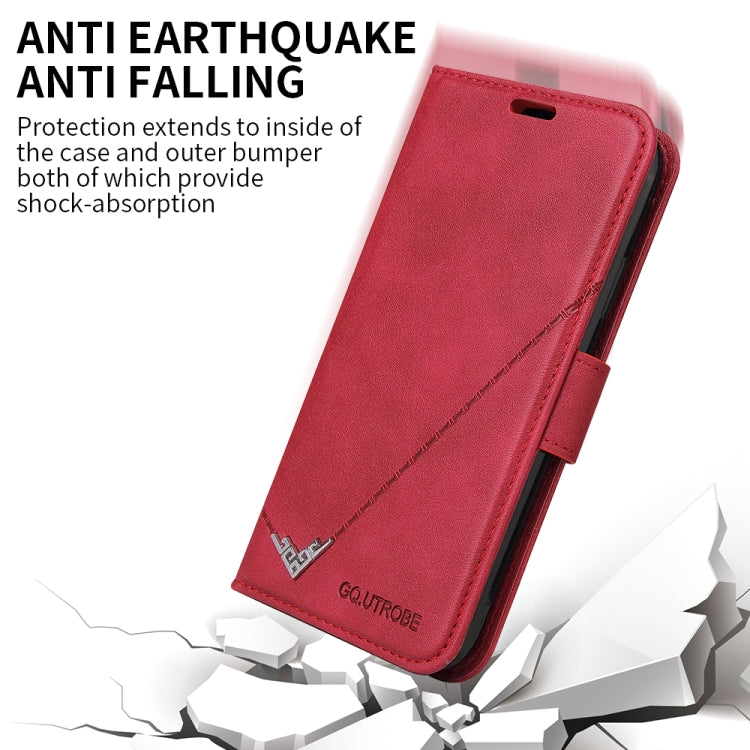 GQUTROBE Right Angle Leather Phone Case, For Huawei Enjoy 9s, For Huawei Y6 2019