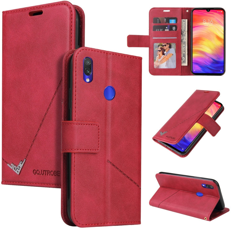GQUTROBE Right Angle Leather Phone Case, For Huawei Enjoy 9s, For Huawei Y6 2019