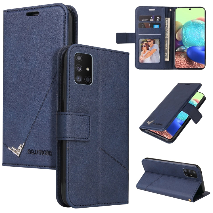 GQUTROBE Right Angle Leather Phone Case, For Samsung Galaxy A21s, For Samsung Galaxy Note10 Lite / A81, For Samsung Galaxy A71, For Samsung Galaxy A51