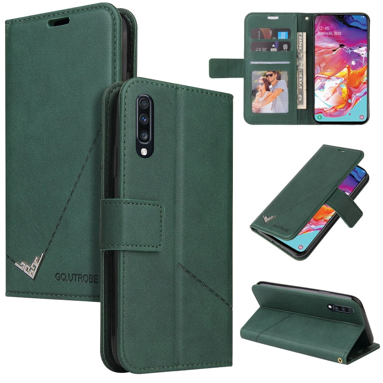 GQUTROBE Right Angle Leather Phone Case, For Samsung Galaxy A70, For Samsung Galaxy A50, For Samsung Galaxy A40, For Samsung Galaxy A20 / 30