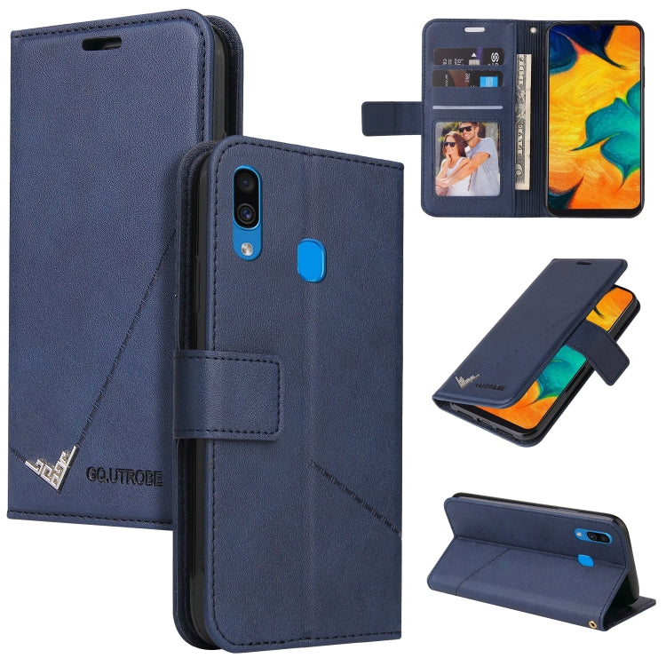 GQUTROBE Right Angle Leather Phone Case, For Samsung Galaxy A70, For Samsung Galaxy A50, For Samsung Galaxy A40, For Samsung Galaxy A20 / 30
