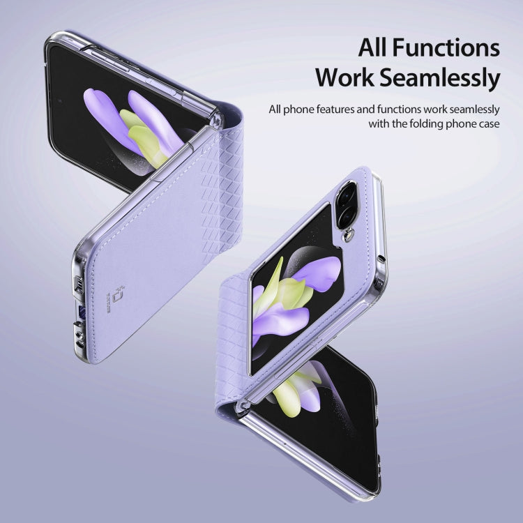 DUX DUCIS Bril Series PU + TPU Phone Case, For Samsung Galaxy Z Flip5 5G