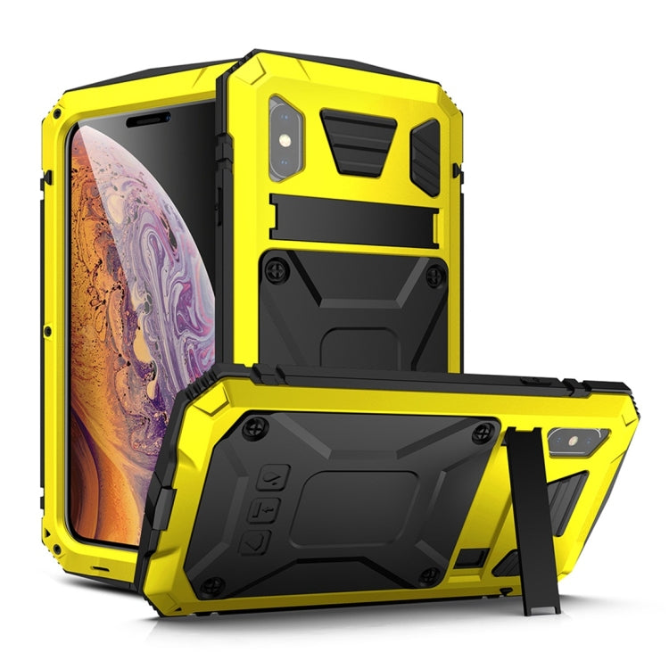 Shockproof Waterproof Dust-proof Metal + Silicone Protective Case with Holder, For iPhone 11, For iPhone 11 Pro, For iPhone 11 Pro Max, For iPhone XS Max, For Galaxy S20 Ultra