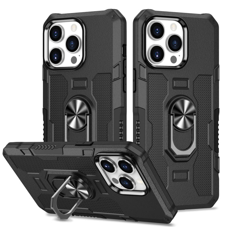 Ring Holder Armor Hybrid Phone Case, For iPhone 13, For iPhone 13 Pro Max, For iPhone 12 / 12 Pro, For iPhone 12 Pro Max