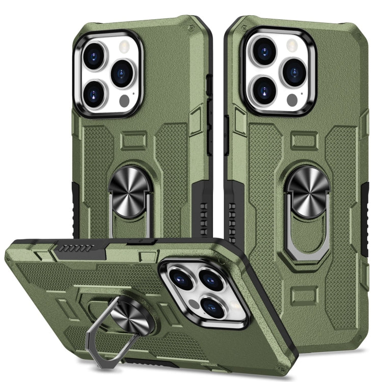Ring Holder Armor Hybrid Phone Case, For iPhone 11, For iPhone 11 Pro, For iPhone 11 Pro Max, For iPhone 13 Pro