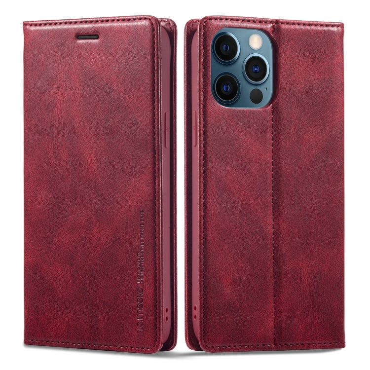 LC.IMEEKE RFID Anti-theft Leather Phone Case, For iPhone 14 Pro, For iPhone 14 Pro Max, For iPhone 12 Pro/12, For iPhone 12 Pro Max, For Samsung Galaxy A53 5G