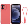 Silicone Phone Case with Wrist Strap, For iPhone 12 mini, For iPhone 12