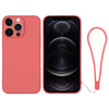 Silicone Phone Case with Wrist Strap, For iPhone 12 Pro, For iPhone 12 Pro Max