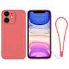 Silicone Phone Case with Wrist Strap, For iPhone 11, For iPhone 11 Pro
