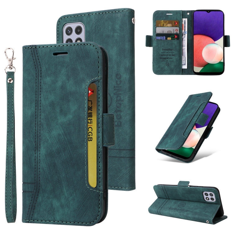 BETOPNICE Dual-side Buckle Leather Phone Case, For Samsung Galaxy A22 5G, For Samsung Galaxy S21 5G