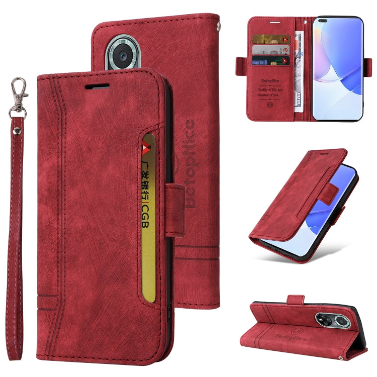 BETOPNICE Dual-side Buckle Leather Phone Case, For Motorola Moto E32, For Huawei nova 9 SE, For Huawei nova 9 Pro, For Honor Magic4