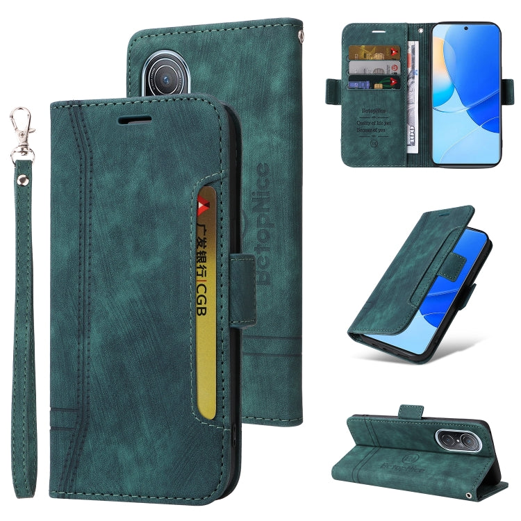 BETOPNICE Dual-side Buckle Leather Phone Case, For Motorola Moto E32, For Huawei nova 9 SE, For Huawei nova 9 Pro, For Honor Magic4