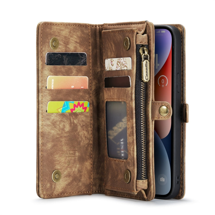 CaseMe 008 Detachable Multifunctional Leather Phone Case, For iPhone 14, For iPhone 14 Plus, For iPhone 14 Pro, For iPhone 14 Pro Max