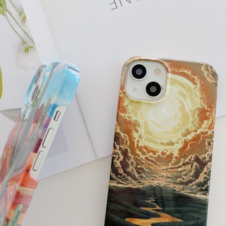 Varnishing Water Stick PC Phone Case, For iPhone 13 Pro Max, For iPhone 12, For iPhone 12 Pro