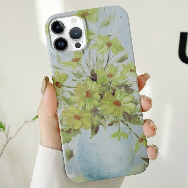 Varnishing Water Stick PC Phone Case, For iPhone 13 Pro Max, For iPhone 12, For iPhone 12 Pro