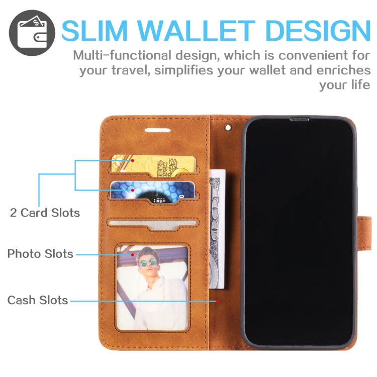 Skin Feel Anti-theft Brush Horizontal Flip Leather Phone Case, For iPhone 14, For iPhone 14 Plus, For iPhone 14 Pro, For iPhone 14 Pro Max