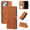 Skin Feel Anti-theft Brush Horizontal Flip Leather Phone Case, For iPhone 14, For iPhone 14 Plus, For iPhone 14 Pro, For iPhone 14 Pro Max