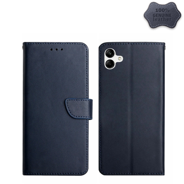 Genuine Leather Fingerprint-proof Flip Phone Case, For Samsung Galaxy A04 4G, For Samsung Galaxy A04s, For Samsung Galaxy A23 5G JP Version, For Samsung Galaxy A23e/A23s, For Sony Xperia 5 IV, For vivo X80 Lite/V25 5G, For Honor 70 Pro/70 Pro+         ...