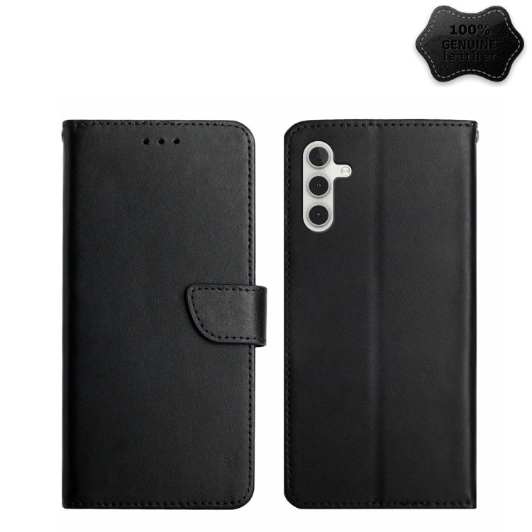 Genuine Leather Fingerprint-proof Flip Phone Case, For Samsung Galaxy A04 4G, For Samsung Galaxy A04s, For Samsung Galaxy A23 5G JP Version, For Samsung Galaxy A23e/A23s, For Sony Xperia 5 IV, For vivo X80 Lite/V25 5G, For Honor 70 Pro/70 Pro+         ...