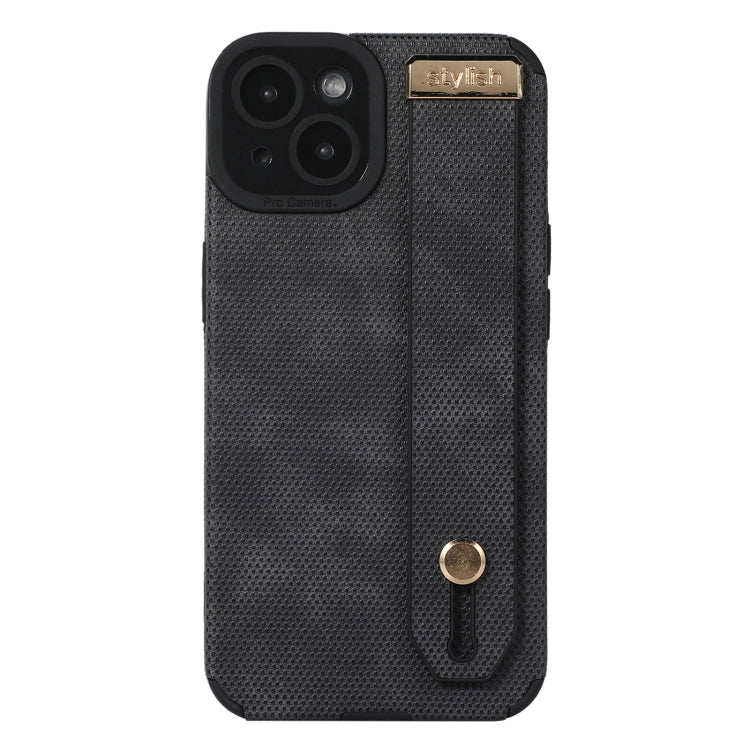 Wrist Strap TPU Leather Phone Case, For iPhone 14, For iPhone 14 Plus, For iPhone 14 Pro, For iPhone 14 Pro Max, For iPhone 13