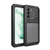 Metal + Silicone Phone Case with Screen Protector, For Samsung Galaxy S22 5G, For Samsung Galaxy S22+ 5G