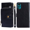 Zipper Bag Leather Phone Case, For Motorola Moto E32 India/E22s 4G Global, For OPPO A17, For OPPO K10x 5G, For Realme C33 4G, For vivo V25 5G/V25e 5G/X80 Lite, For vivo Y16 4G/Y02s 4G