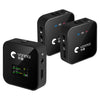 Yanmai GF525 2 in 1 Broadcast 2.4G Wireless Lavalier Microphone Mini Clip-on Mic with LED Display