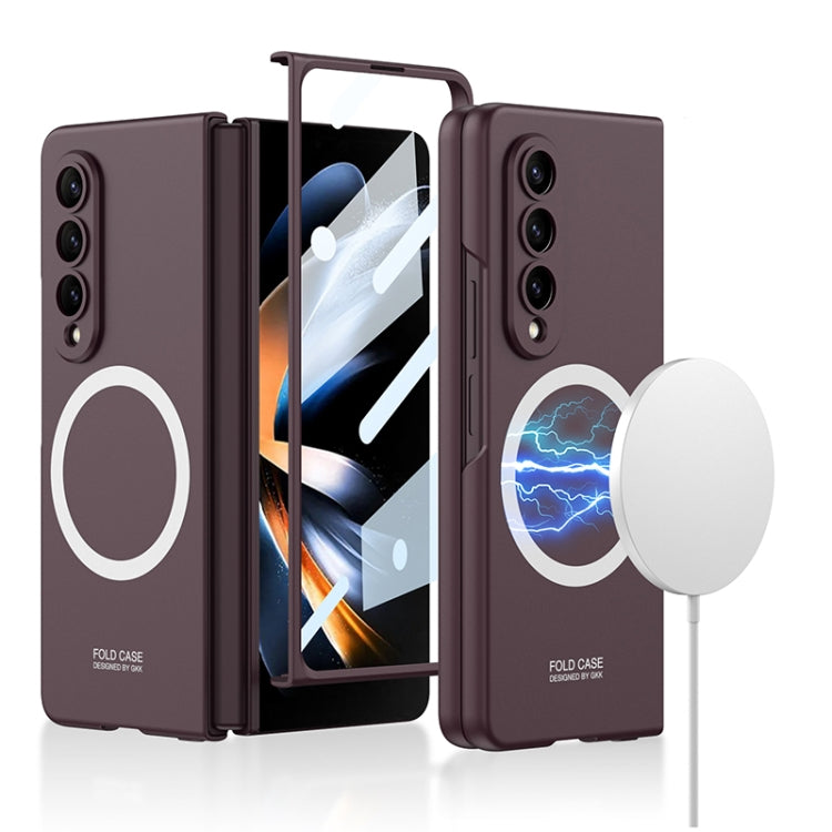 GKK MagSafe Ultrathin Integrated Shockproof Protective Phone Case, For Samsung Galaxy Z Fold4