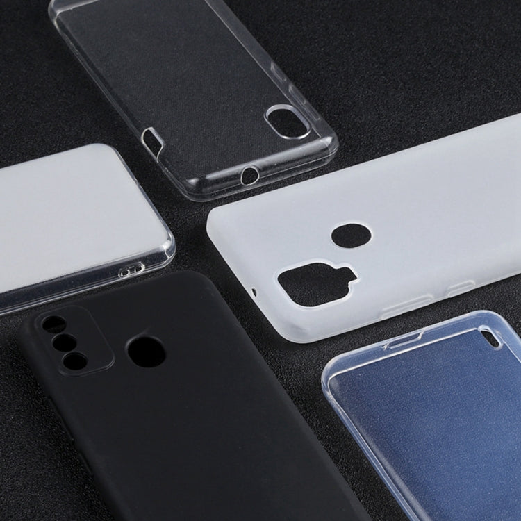 For alcatel 1V 2021 TPU Phone Case(Black)