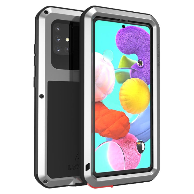 LOVE MEI Metal Shockproof Waterproof Dustproof Protective Case, For Huawei P40, For Huawei P40 Pro, For Samsung Galaxy A40s, For Samsung Galaxy A51