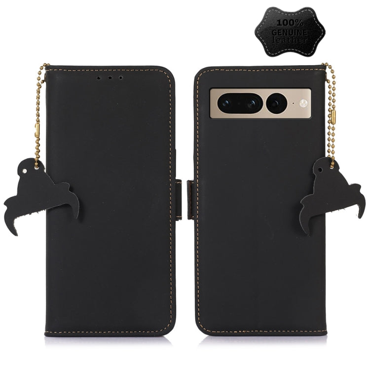 Genuine Leather Magnetic RFID Leather Phone Case, For iPhone 14, For Google Pixel 7 Pro, For Google Pixel 7, For Samsung Galaxy A54 5G, For Samsung Galaxy S22+ 5G, For Samsung Galaxy S22 5G