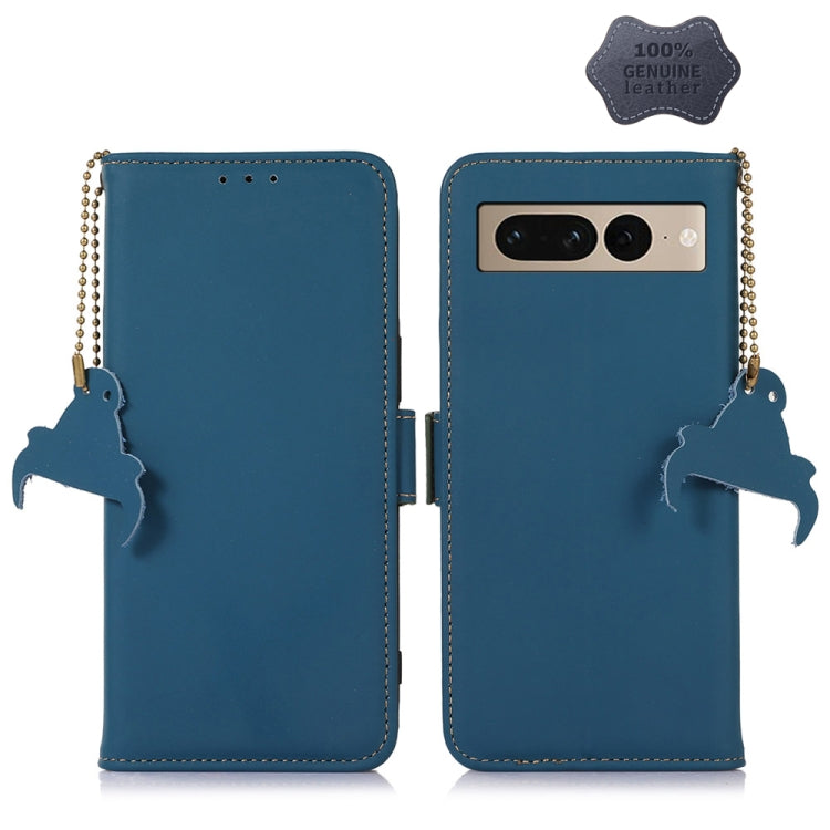 Genuine Leather Magnetic RFID Leather Phone Case, For iPhone 14, For Google Pixel 7 Pro, For Google Pixel 7, For Samsung Galaxy A54 5G, For Samsung Galaxy S22+ 5G, For Samsung Galaxy S22 5G