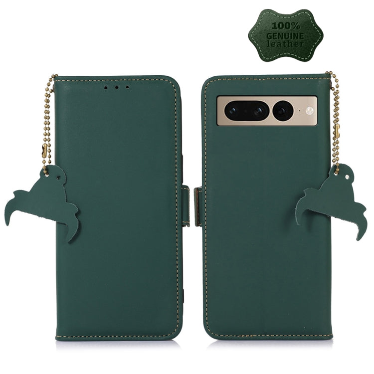Genuine Leather Magnetic RFID Leather Phone Case, For iPhone 14, For Google Pixel 7 Pro, For Google Pixel 7, For Samsung Galaxy A54 5G, For Samsung Galaxy S22+ 5G, For Samsung Galaxy S22 5G