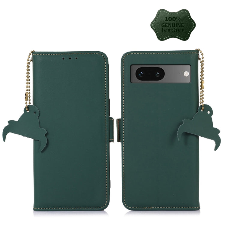 Genuine Leather Magnetic RFID Leather Phone Case, For iPhone 14, For Google Pixel 7 Pro, For Google Pixel 7, For Samsung Galaxy A54 5G, For Samsung Galaxy S22+ 5G, For Samsung Galaxy S22 5G