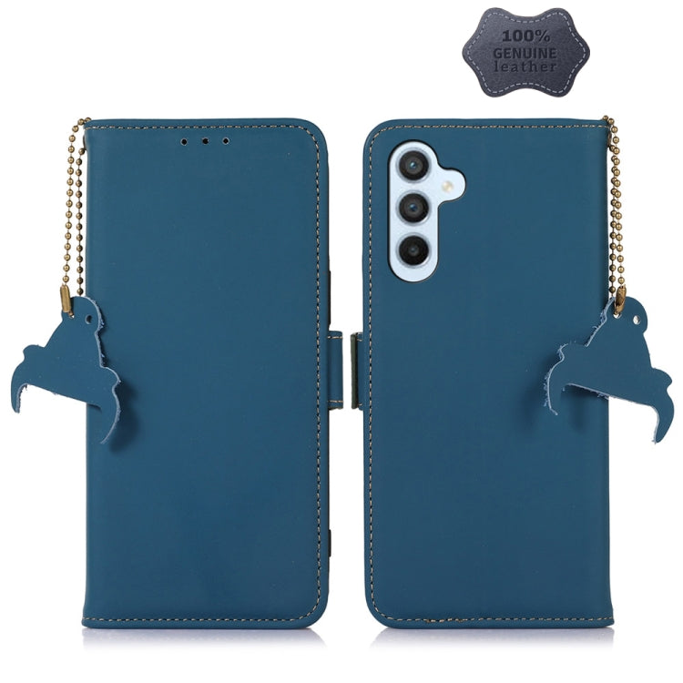 Genuine Leather Magnetic RFID Leather Phone Case, For iPhone 14, For Google Pixel 7 Pro, For Google Pixel 7, For Samsung Galaxy A54 5G, For Samsung Galaxy S22+ 5G, For Samsung Galaxy S22 5G